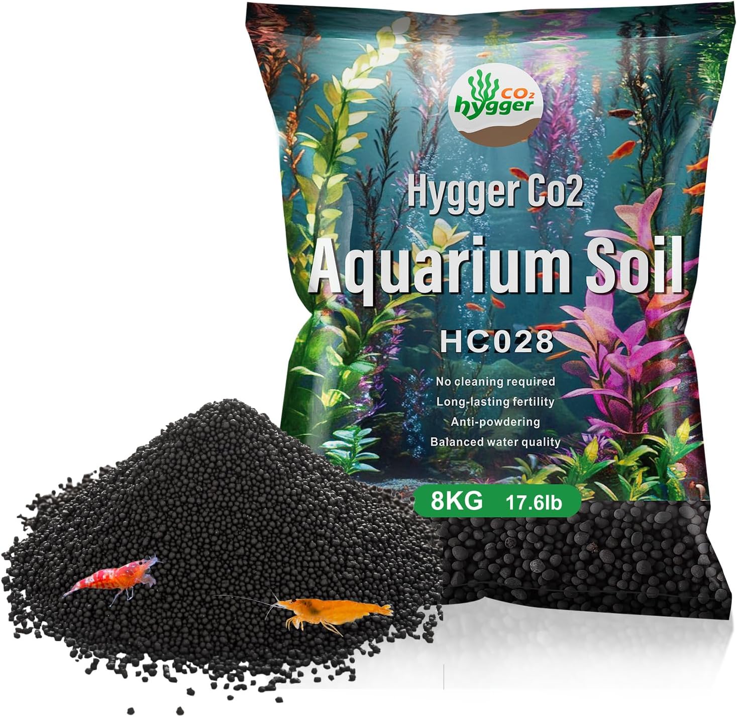 Aquarium Planted Tank Soil - Aquarium Soil Water Grass Mud, 17.6