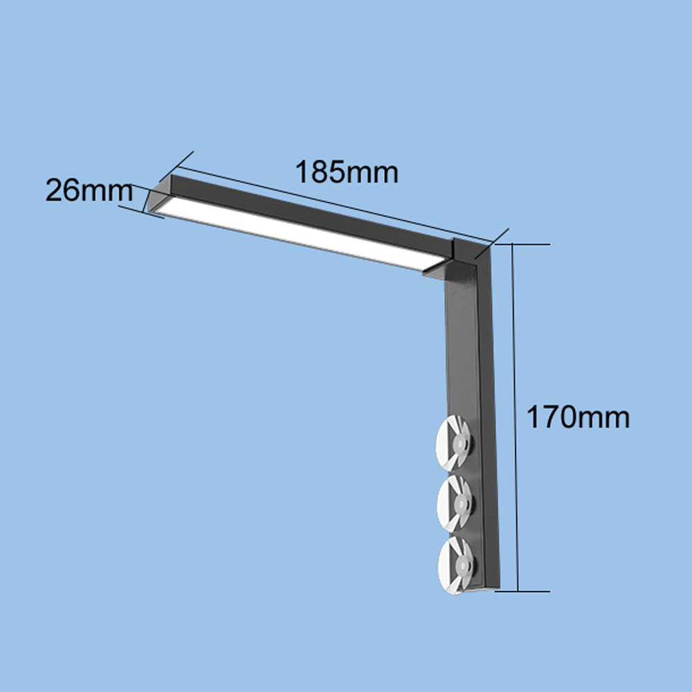 ABS Small Fish Bowl LED Light  - Planted Aquarium Algae reseña y precio