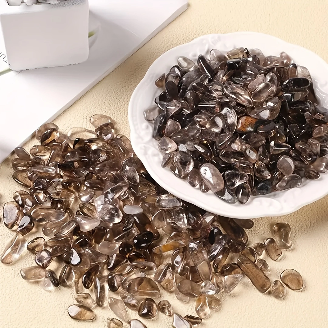 Smoky Quartz Crystal Chips,Irr - Planted Aquarium Materials reseña y precio