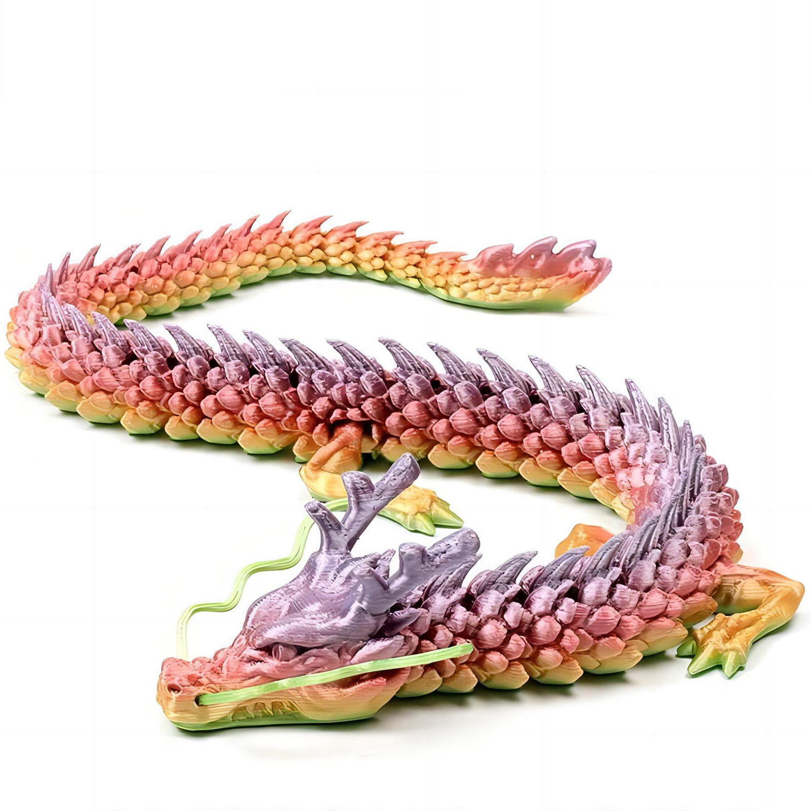 3D Printed Conjoined Dragon Or - Aquarium Plant Display reseña y precio