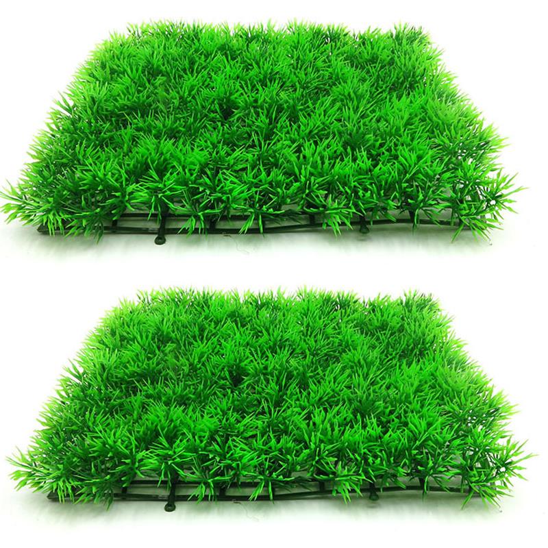 Artificial Green Grass Plant L - Planted Aquarium Materials reseña y precio