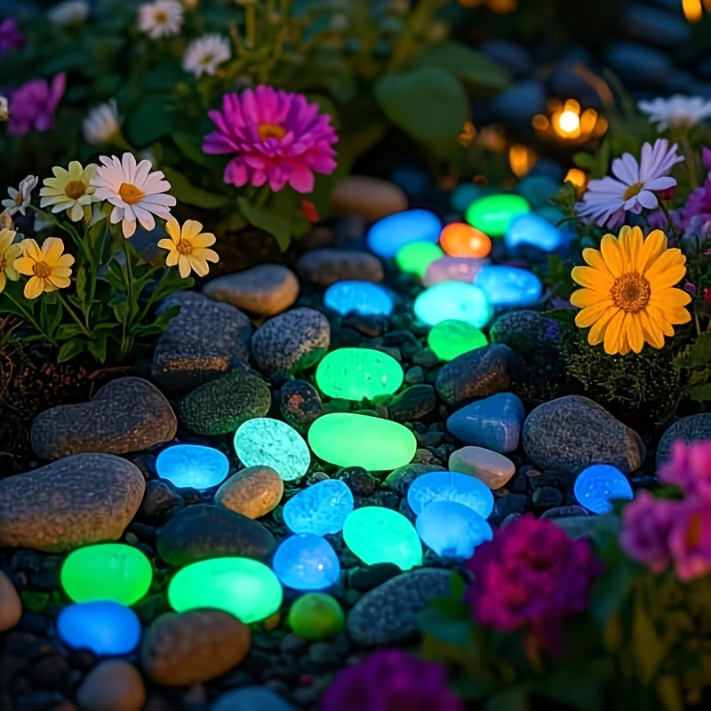 300PCS Luminous Pebble Set,0.9 - Planted Aquarium Equipment reseña y precio