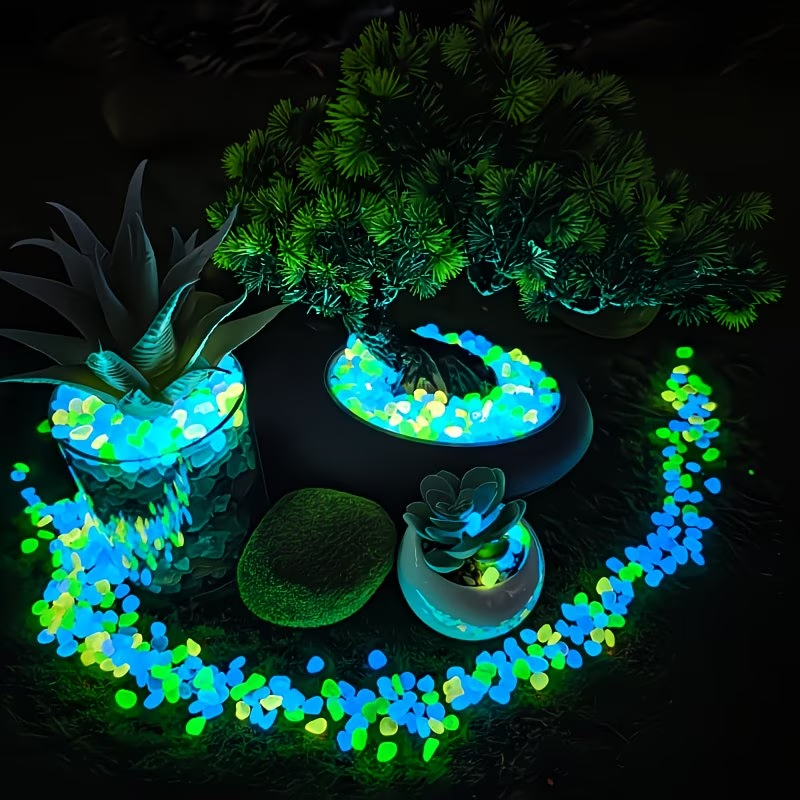 300PCS Luminous Pebble Set,0.9 - Planted Aquarium Equipment reseña y precio