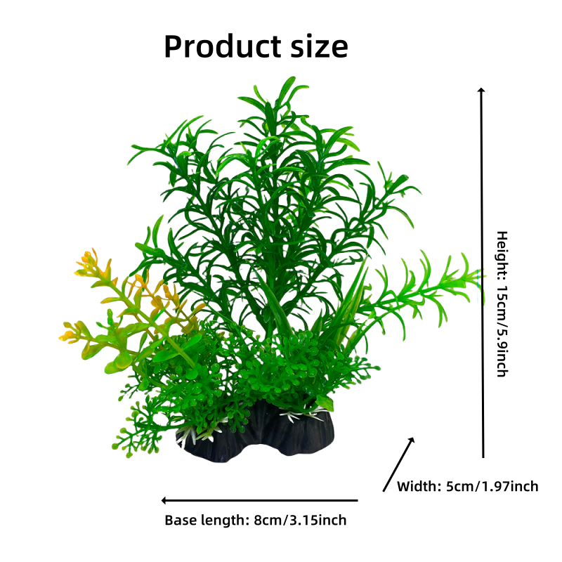 1PCS Aquarium Decor Set - Vibr - Planted Aquarium Materials reseña y precio
