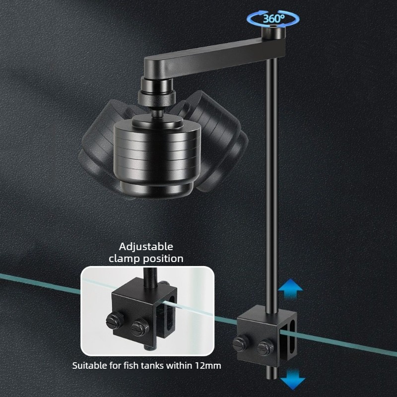 Fish Tank Light LED 3 Colors W - Aquarium Plant Iron reseña y precio
