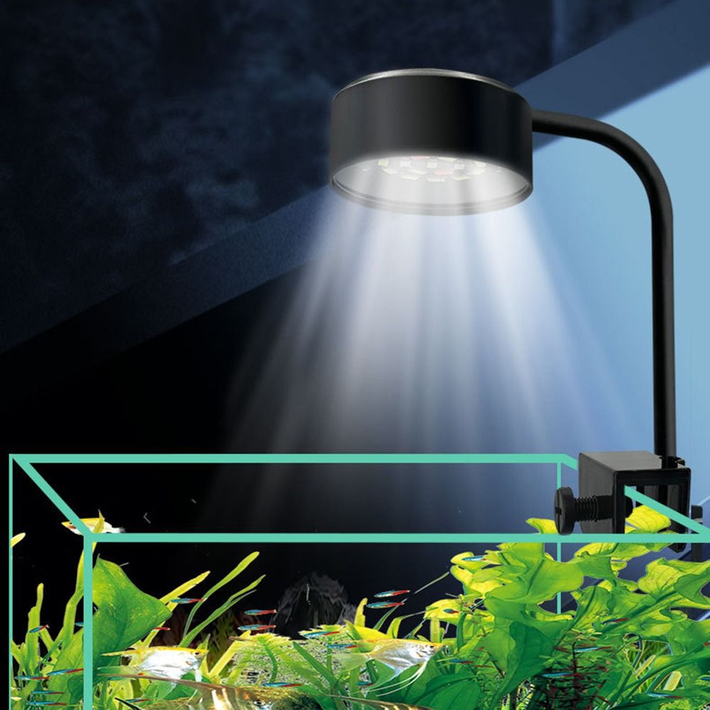 3 Color Modes Mini Clip-on Aqu - Aquarium Plant Display reseña y precio