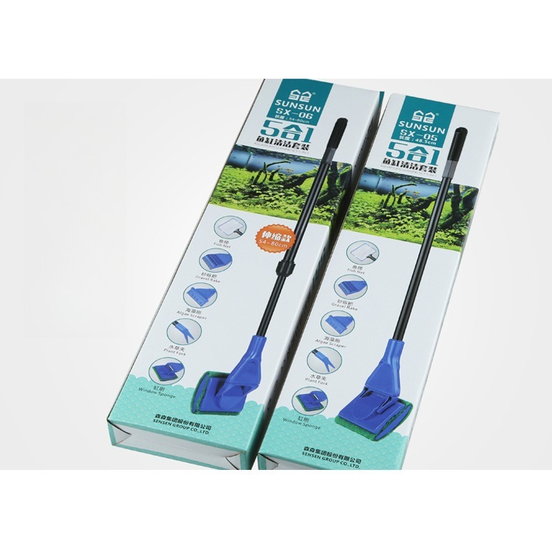 Aquarium Cleaning Tool Set Mul - Planted Aquarium Algae reseña y precio