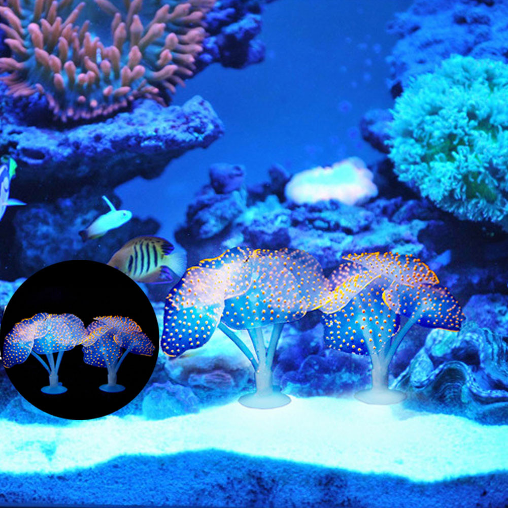 1Pcs Luminous Anemone Artifici - Aquarium Planted Tank reseña y precio