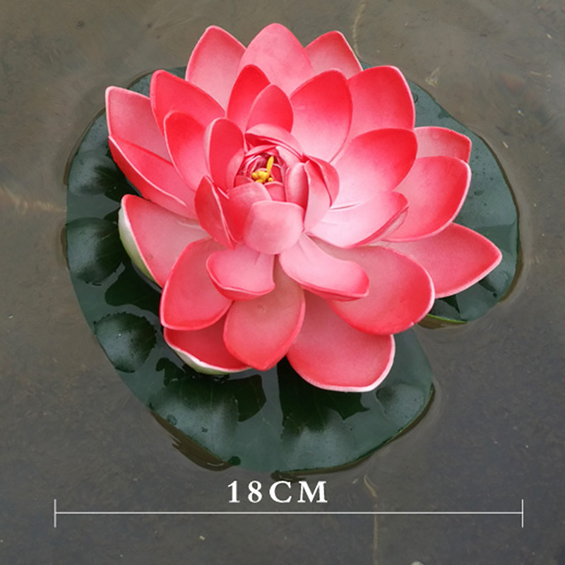 10cm/18cm Artificial Lotus Fak - Aquarium Plant Display reseña y precio