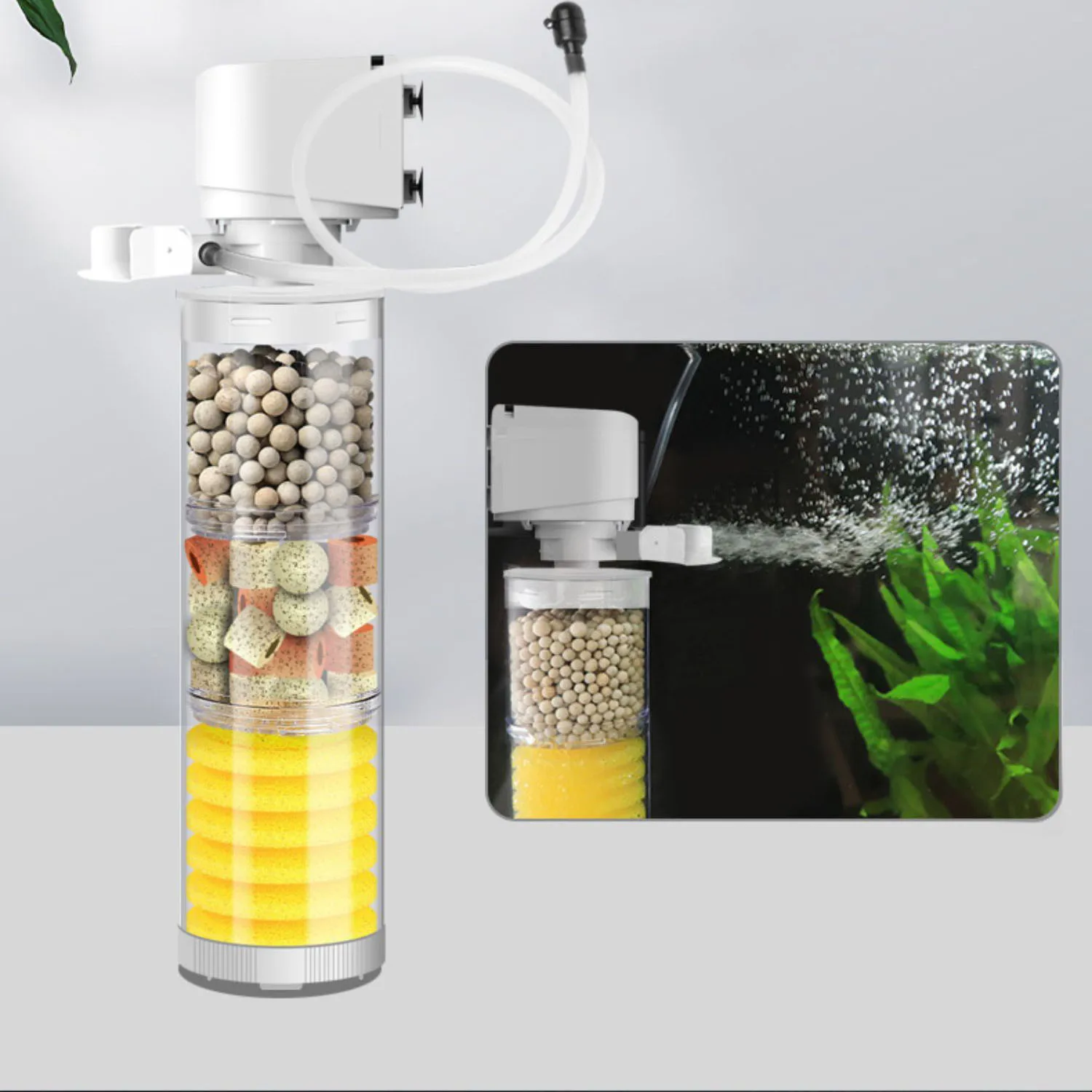 220V 50Hz Silent Filter for Aq - Aquarium Plant Iron reseña y precio
