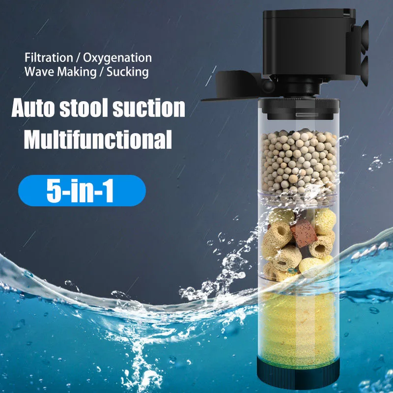 220V 50Hz Silent Filter for Aq - Aquarium Plant Iron reseña y precio