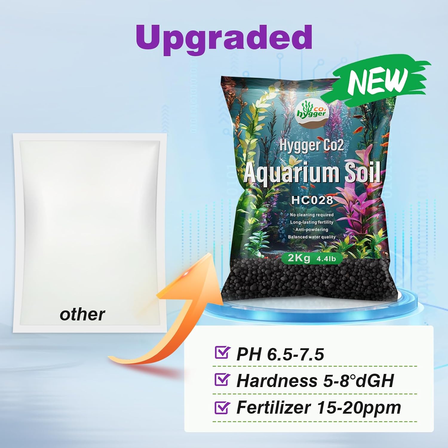 Aquarium Soil Water Grass Mud, - Aquarium Planted Tank Soil reseña y precio