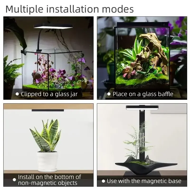 WEEK AQUA Mini 9 Pro USB Nano  - Aquarium Plant Display reseña y precio