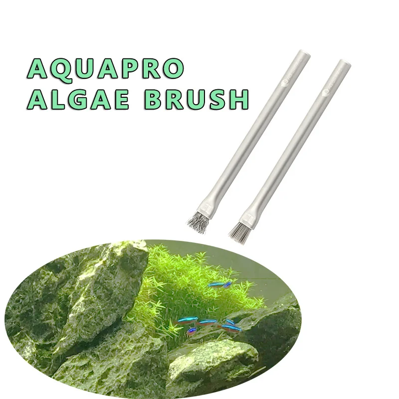 Aquapro Algae Brush Cleaning B - Planted Aquarium Algae reseña y precio