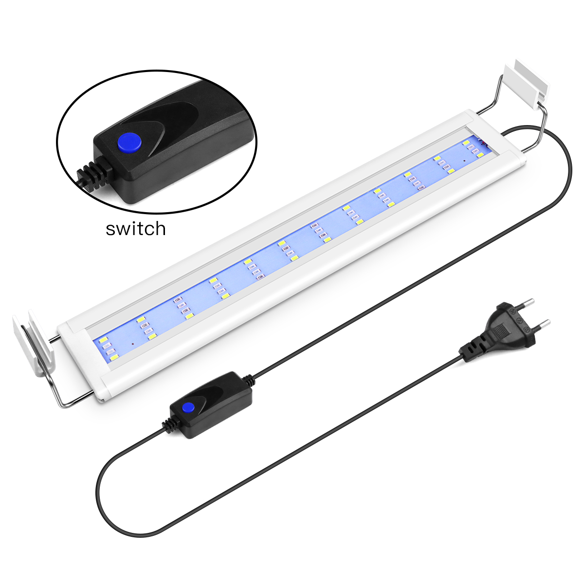 Super Slim LED Aquarium Light  - Aquarium Plant Iron reseña y precio