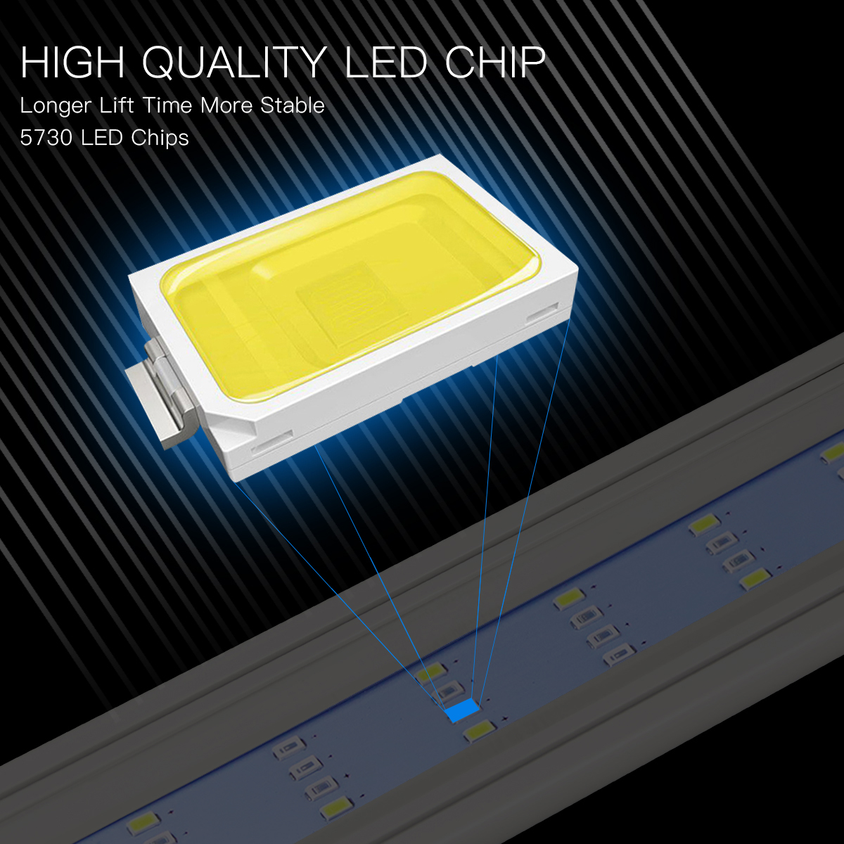 Super Slim LED Aquarium Light  - Aquarium Plant Iron reseña y precio
