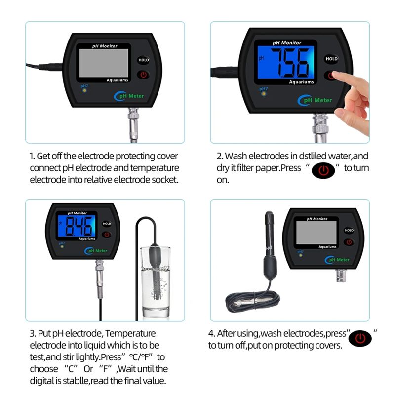 Water Quality Monitor Acidomet - Aquarium Plant Lab reseña y precio