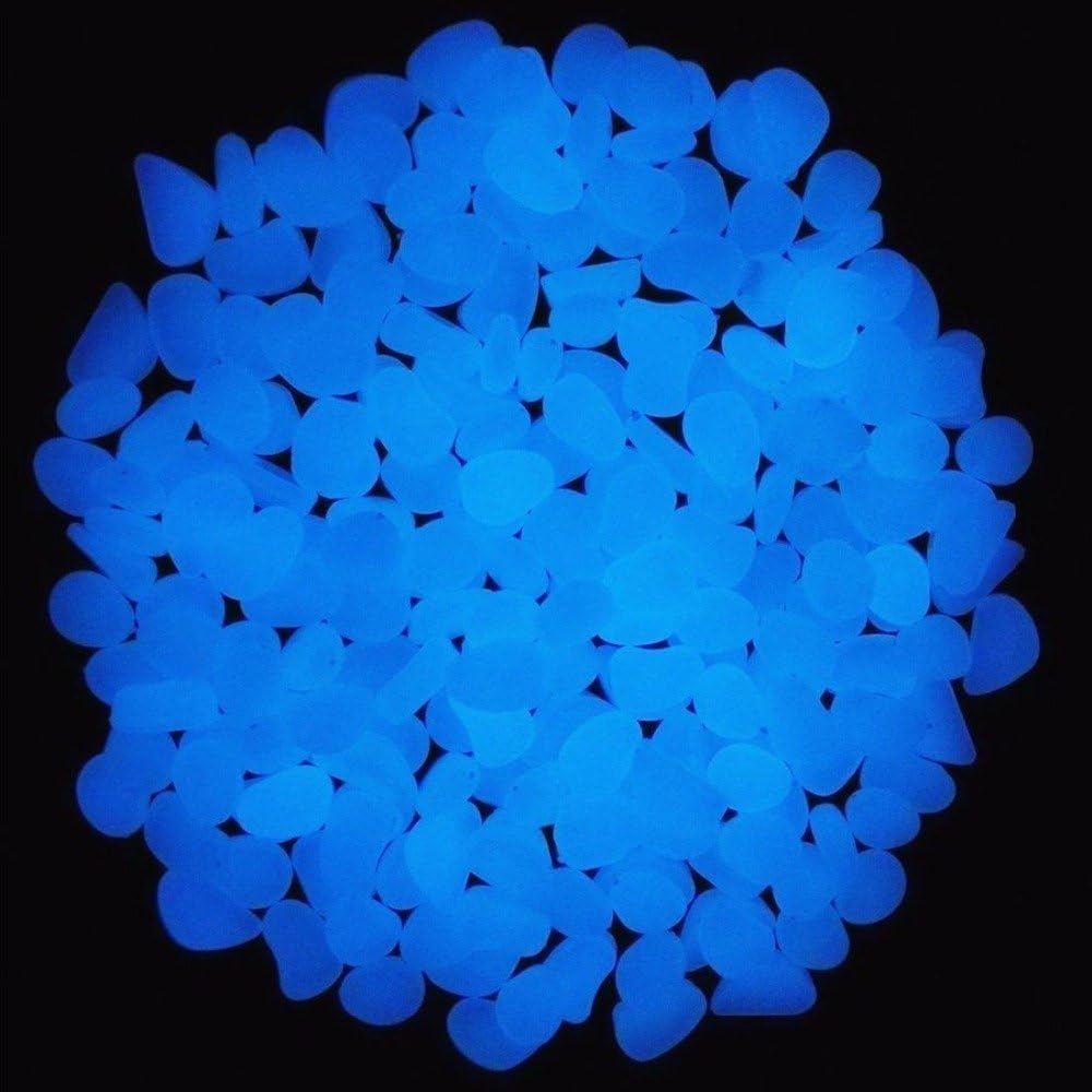 Fish Tank Rocks Glow Blue Pebb - Planted Aquarium Equipment reseña y precio