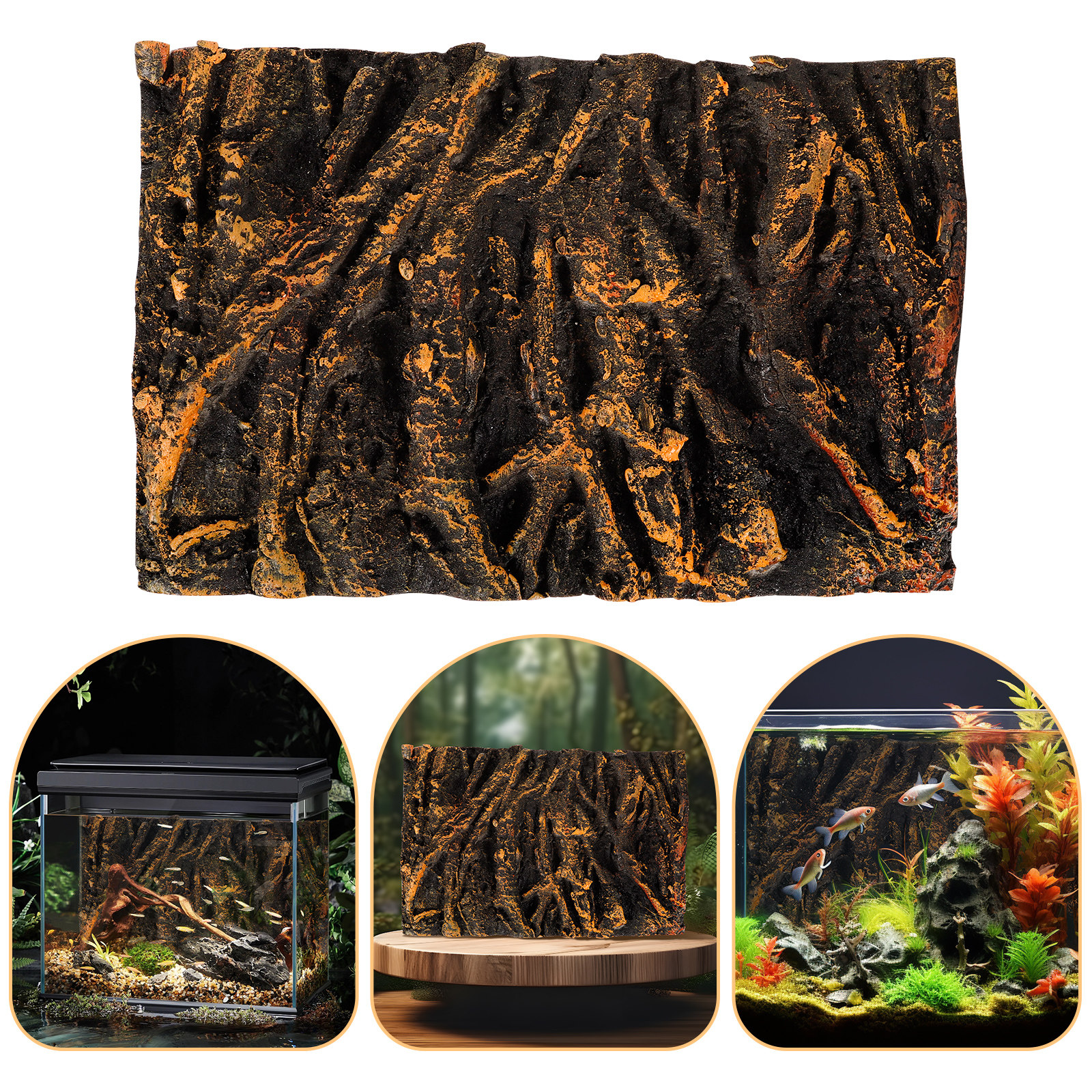 3D Tree Root PU Aquarium Backg - Planted Aquarium Equipment reseña y precio