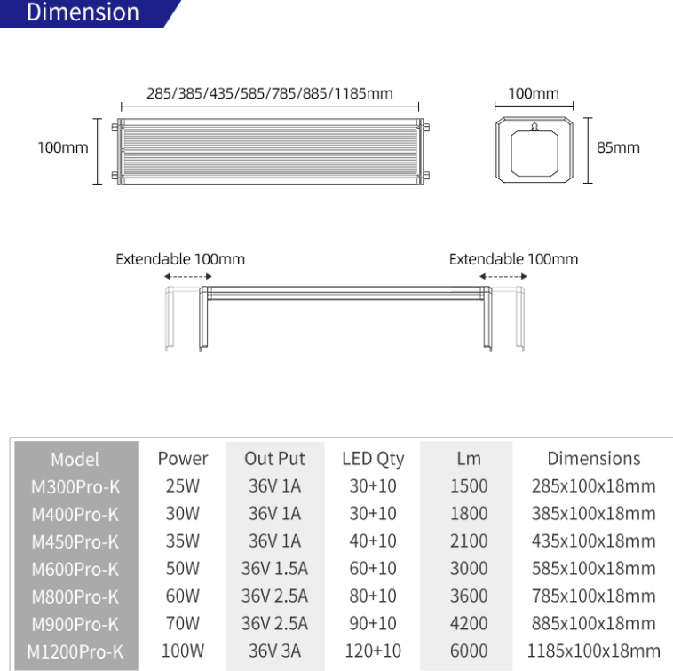 WEEK AQUA M Series 400mm Aquar - Aquarium Plant Display reseña y precio