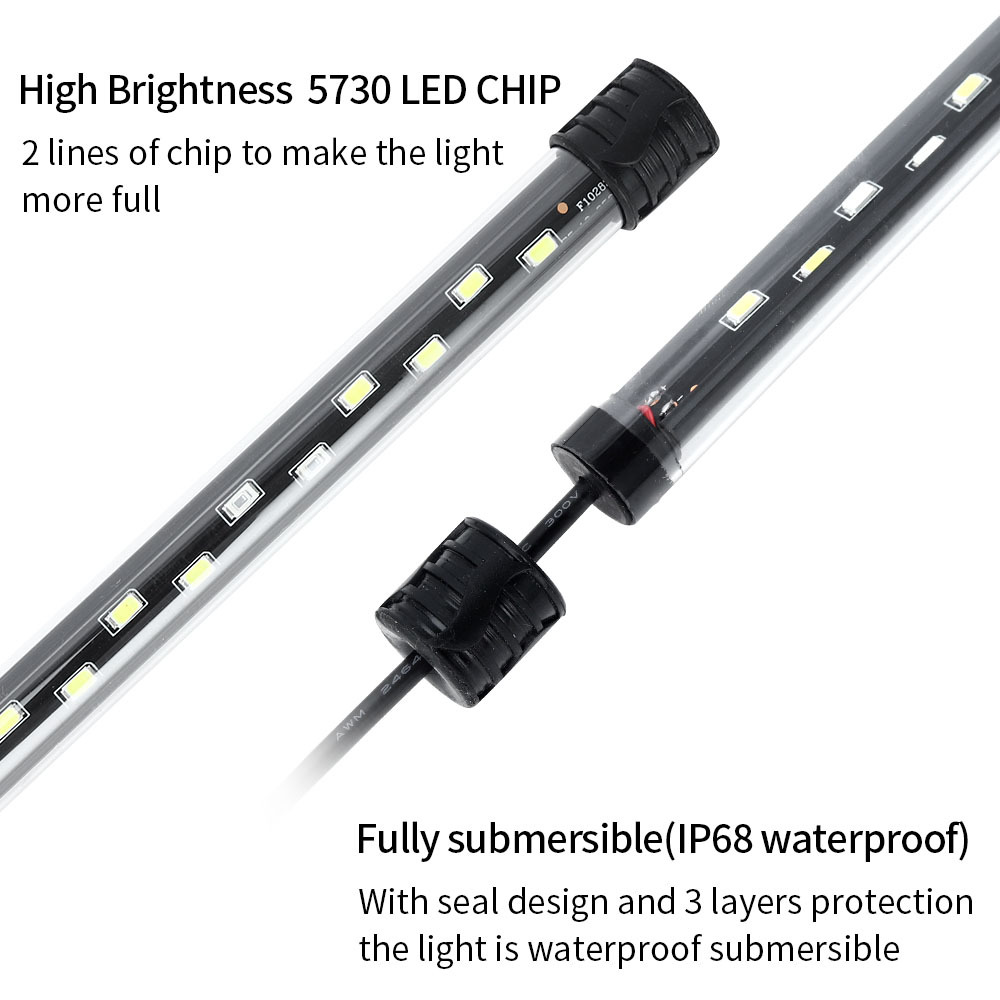 90-260V Aquarium Light LED Wat - Aquarium Plant Display reseña y precio