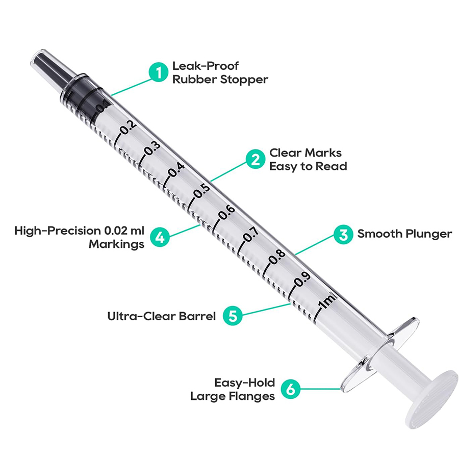 200Pcs 1ml Syringe Needles for - Aquarium Plant Lab reseña y precio