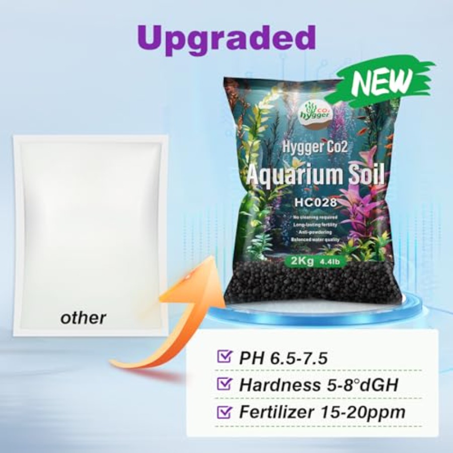 Upgraded Aquarium Soil Water G - Aquarium Planted Tank Soil reseña y precio