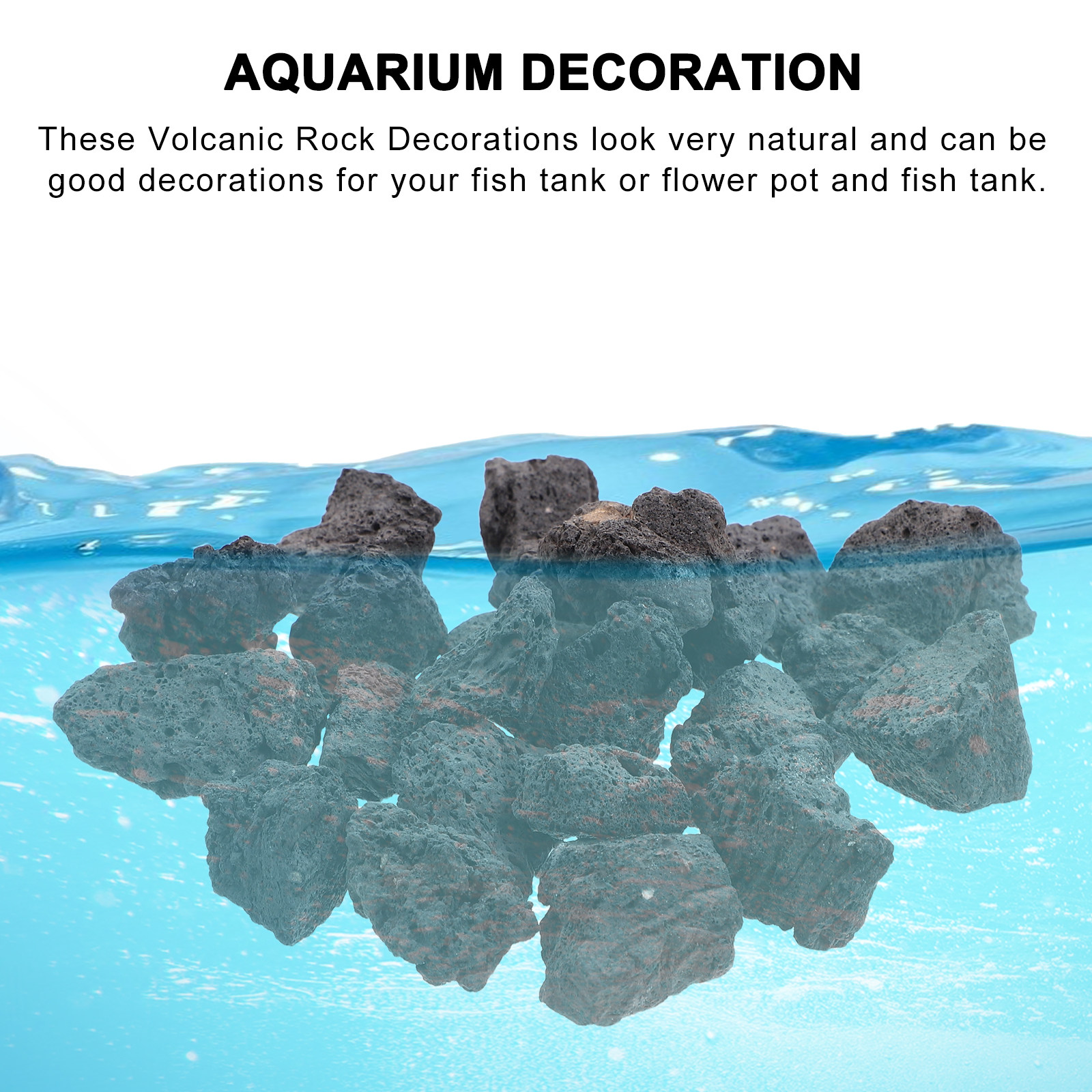 1Pack Volcanic Rocks Natural L - Aquarium Planted Tank reseña y precio