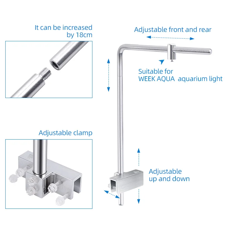 Week Aqua Light Stand Universa - Aquarium Plant Display reseña y precio
