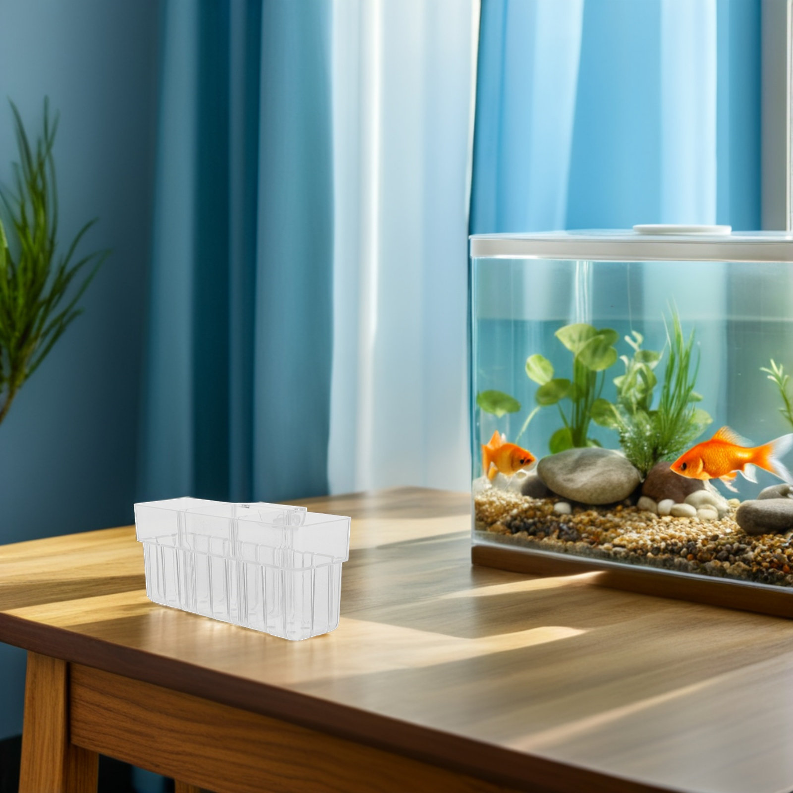 2Pcs Transparent Aquarium Plan - Aquarium Planted Tank reseña y precio